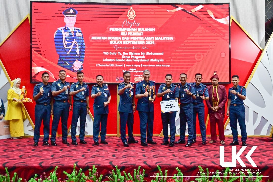 Majlis Perhimpunan Bulanan Bulan September 2024 Ibu Pejabat JBPM